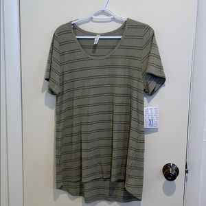 Olive green classic T